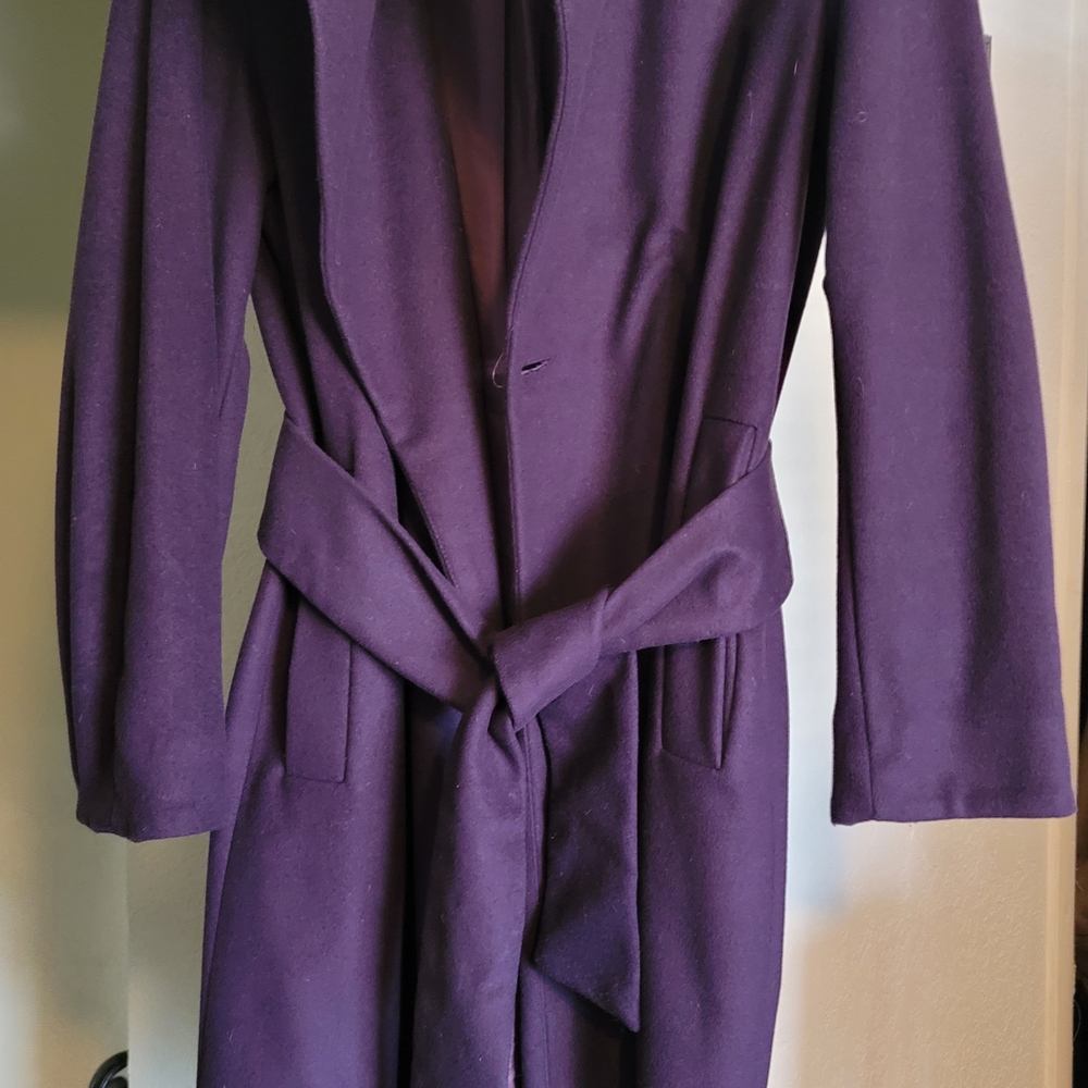 French Connection Deep Purple Coat - image 1
